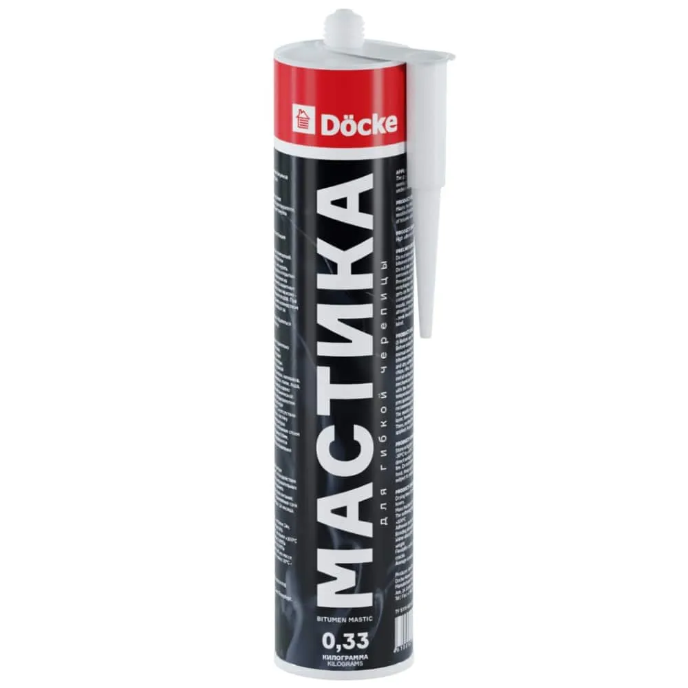 Мастика для ГЧ 290мл (0,33кг) туба (12шт/уп) Docke
