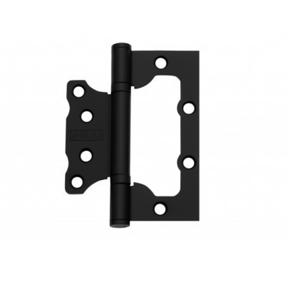 Петля ARSENAL 100*75*2.5 2BB BLACK черный матовый, Бабочка (комплект-2шт) .