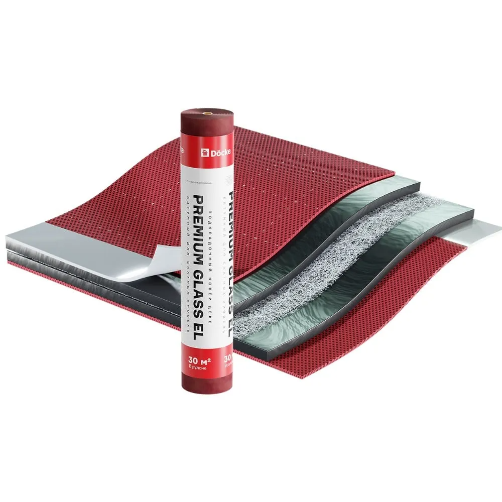 Подкладочный ковёр Döcke PREMIUM GLASS EL, 30 м²