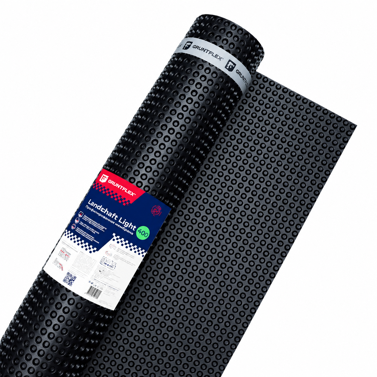 Профилированная мембрана Gruntflex Landshaft LIGHT 400