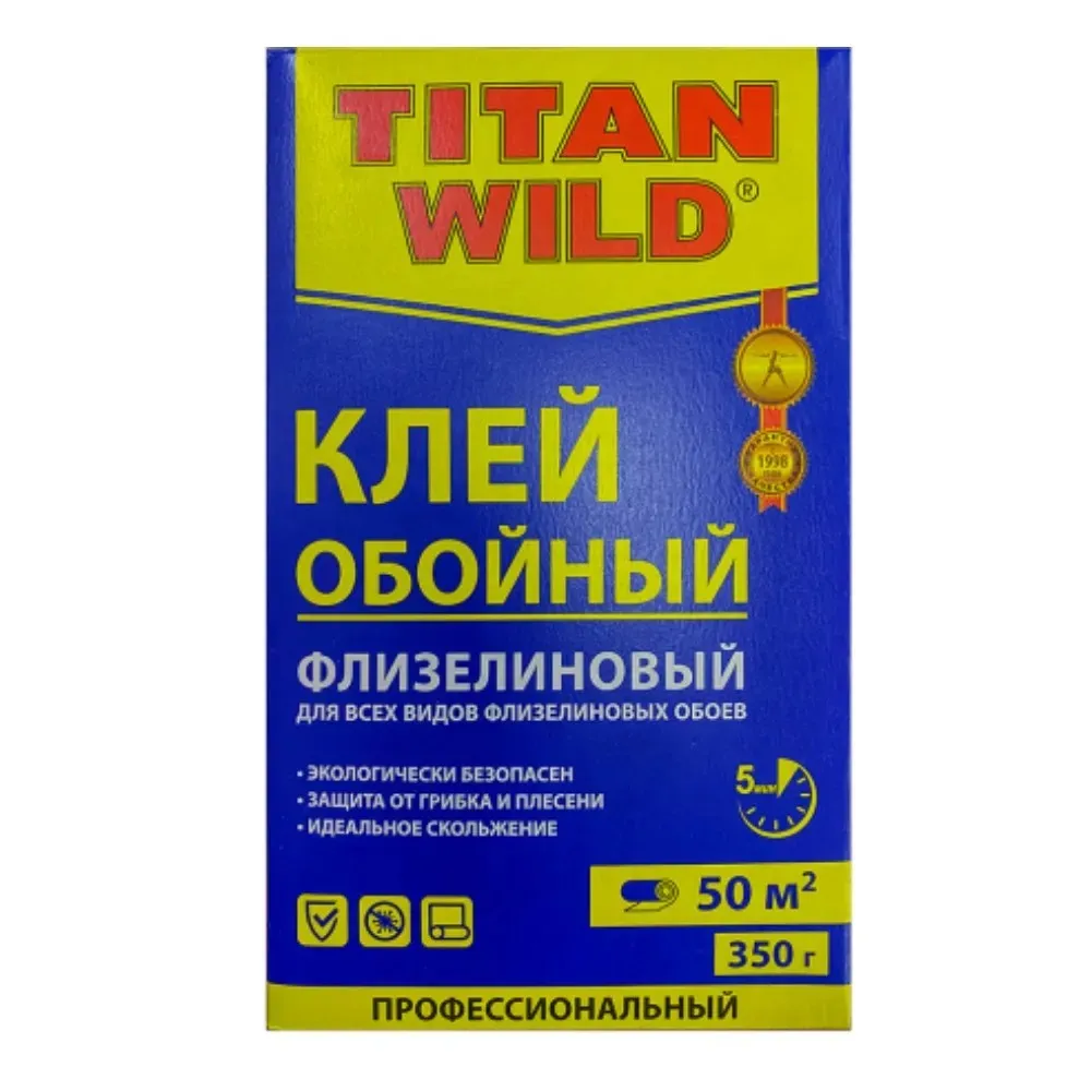 Клей для обоев флиз Титан 350 гр.